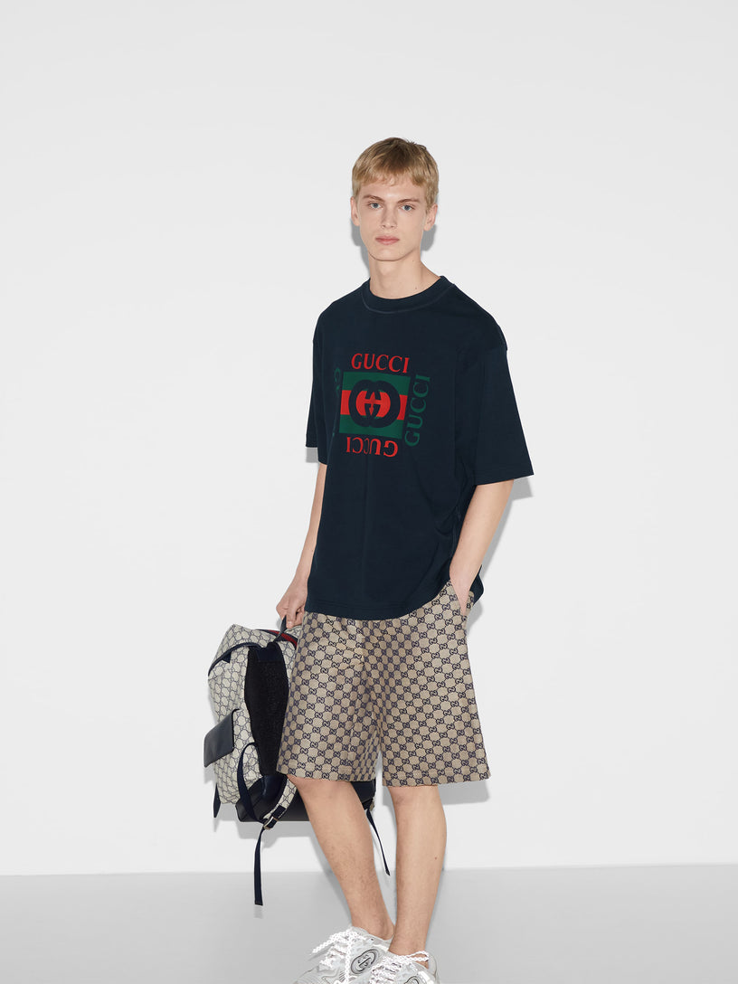 T-shirt with Gucci print