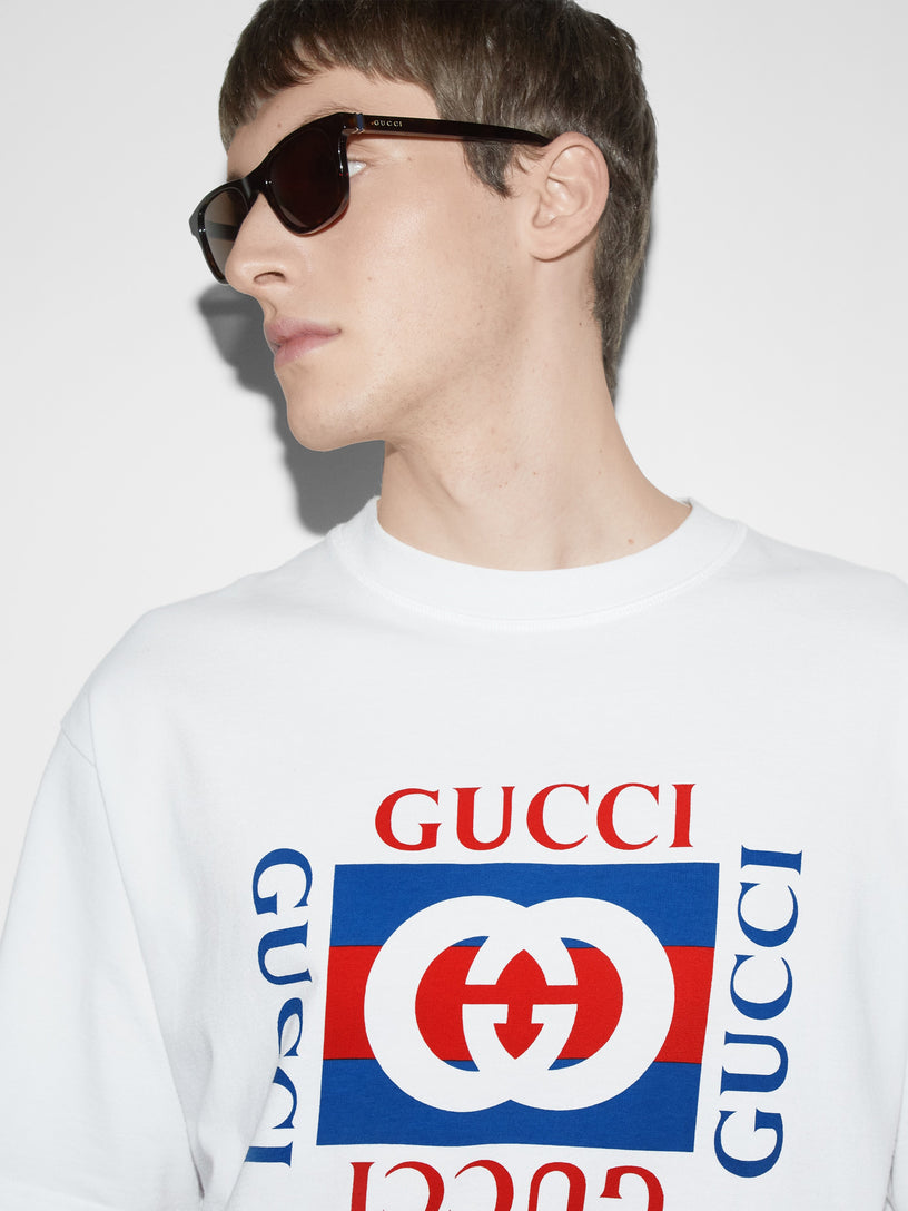 T-shirt with Gucci print