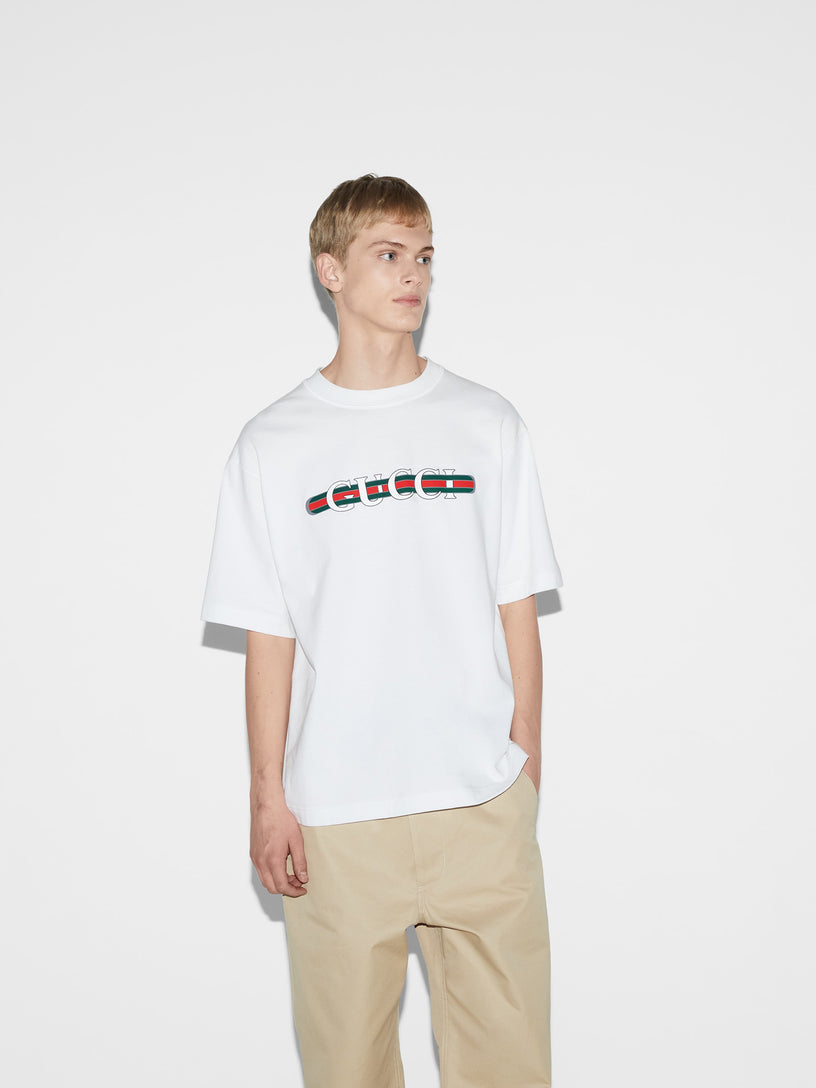 T-shirt with Gucci print