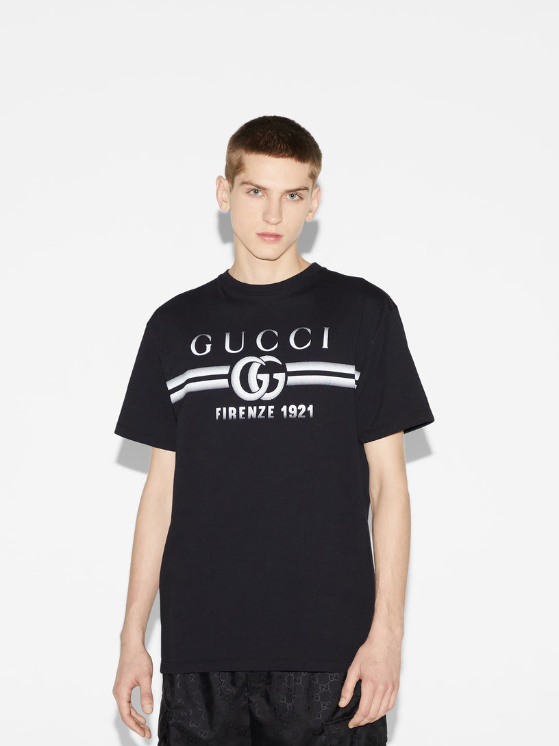 T-shirt with Gucci print