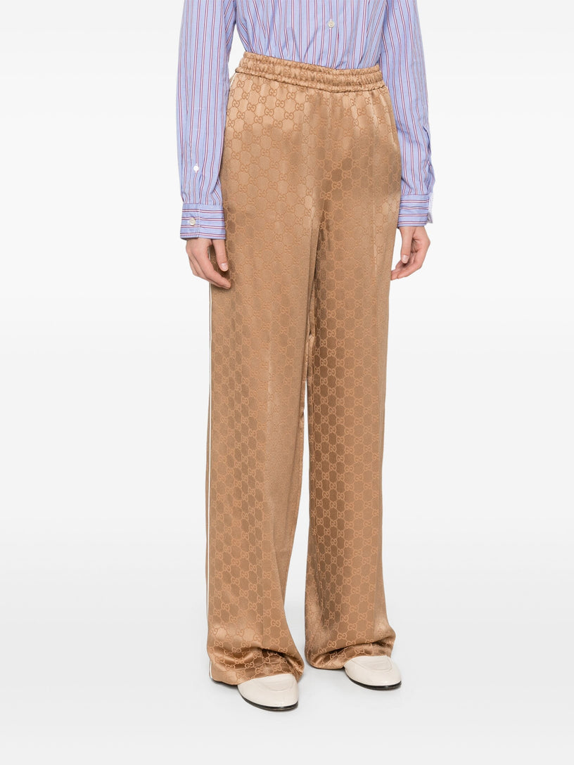 GG jacquard trousers