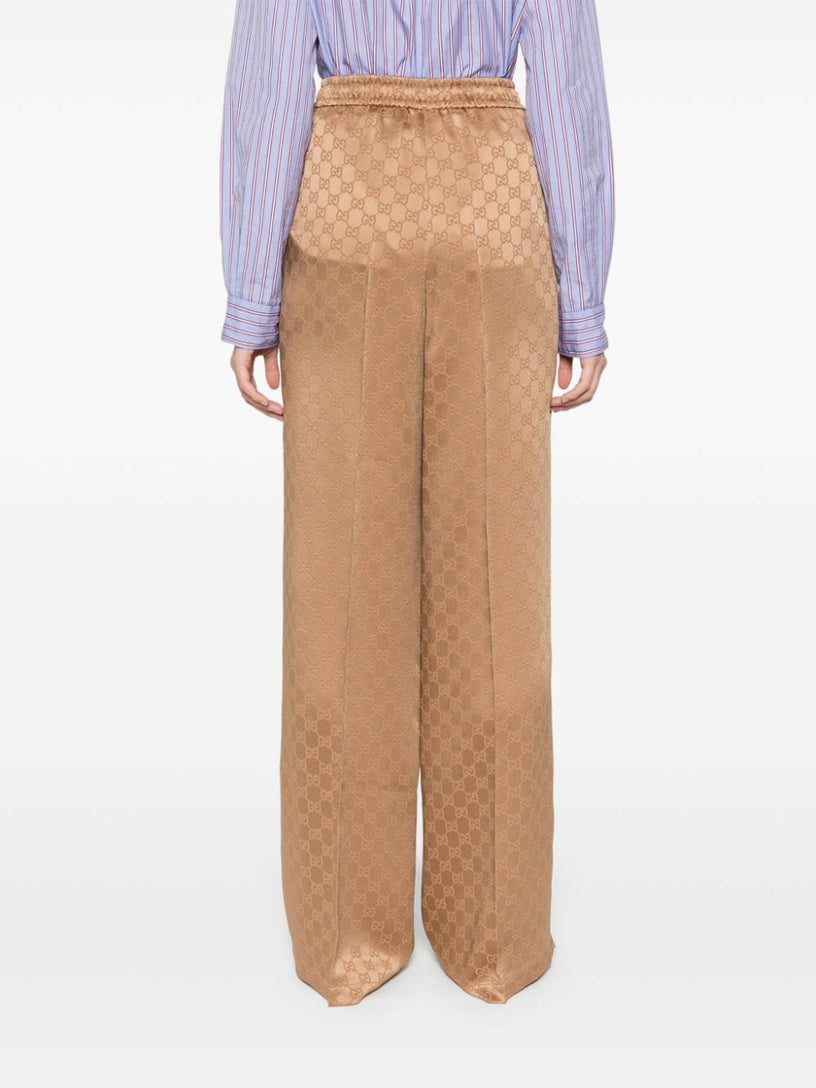 GG jacquard trousers