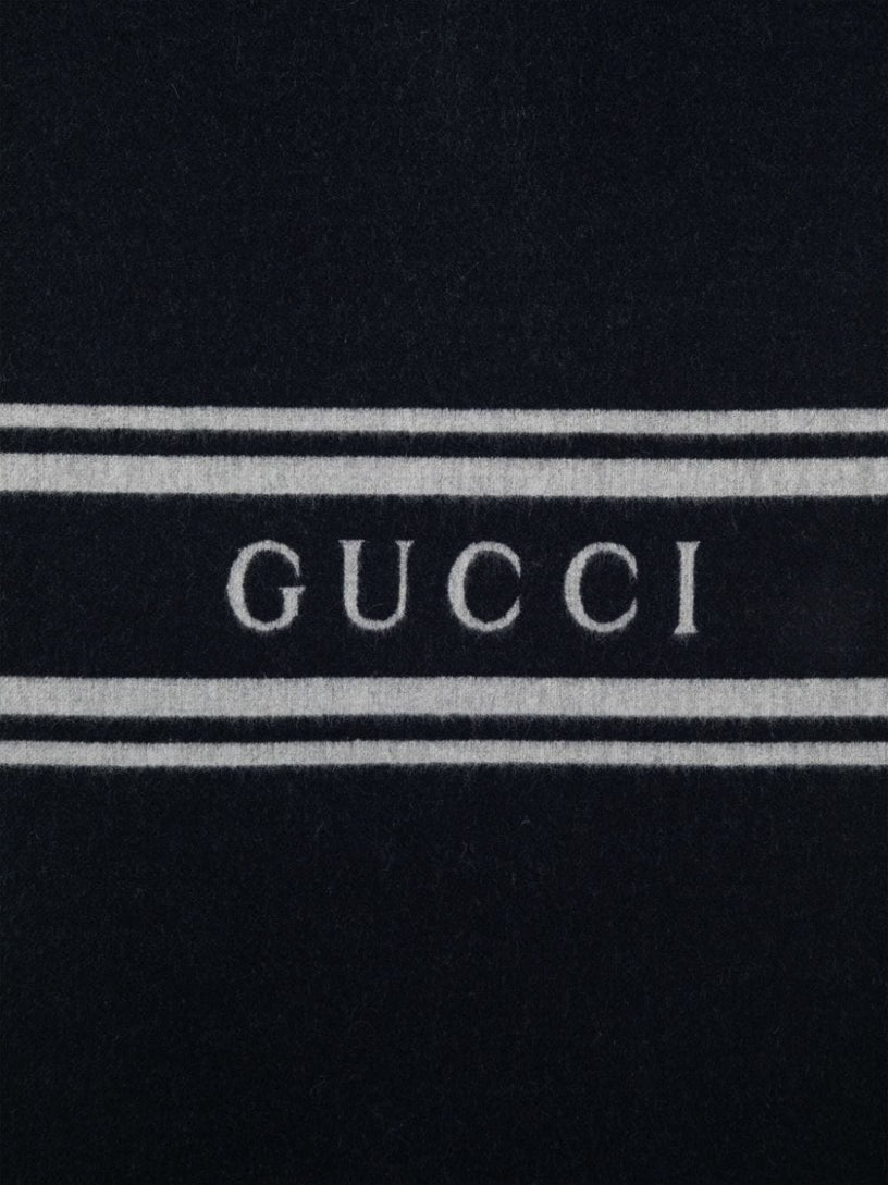 Scarf with Gucci Logo