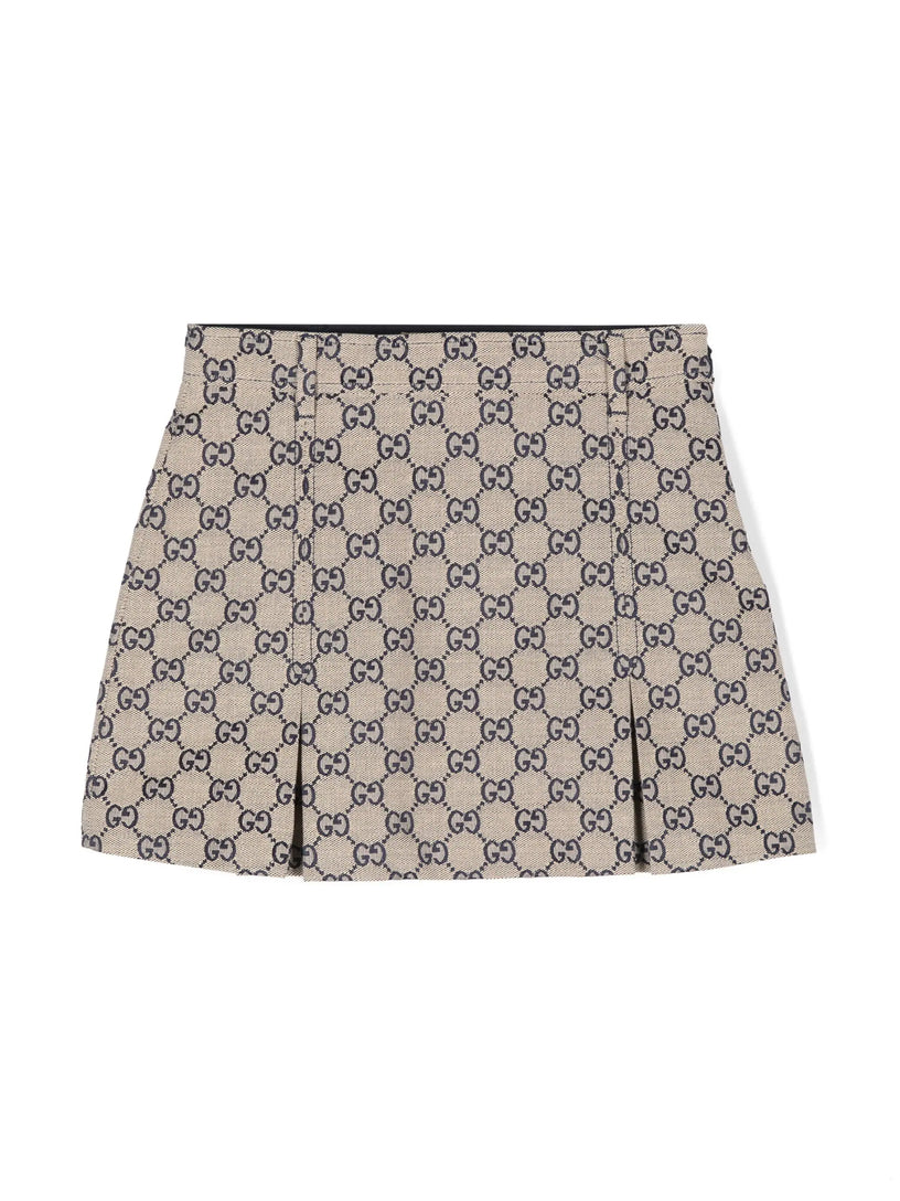 GG Canvas skirt