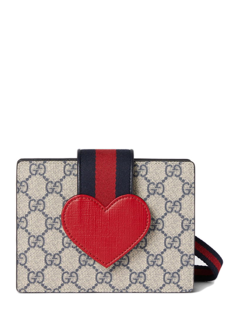 Gucci Kids Gg handbag with heart