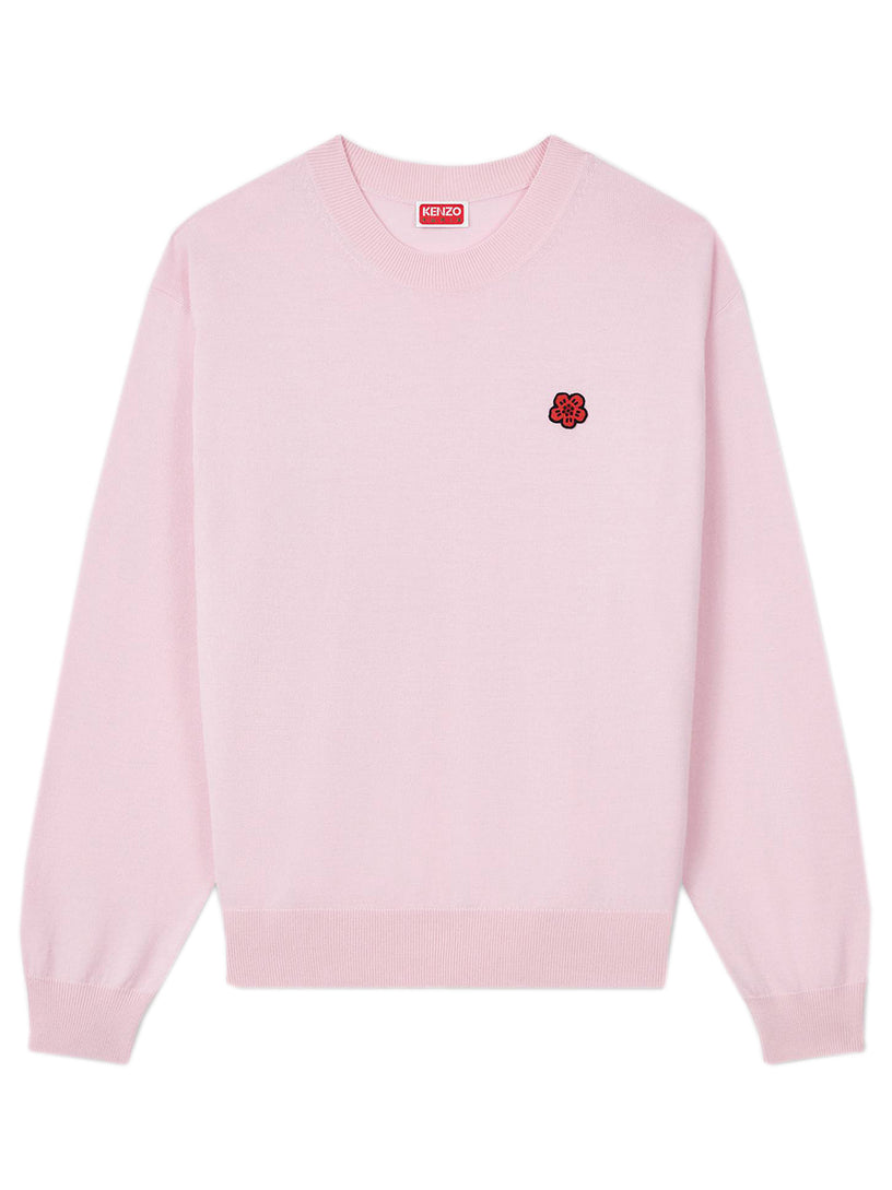 KENZO 'boke flower' embroidered wool sweater