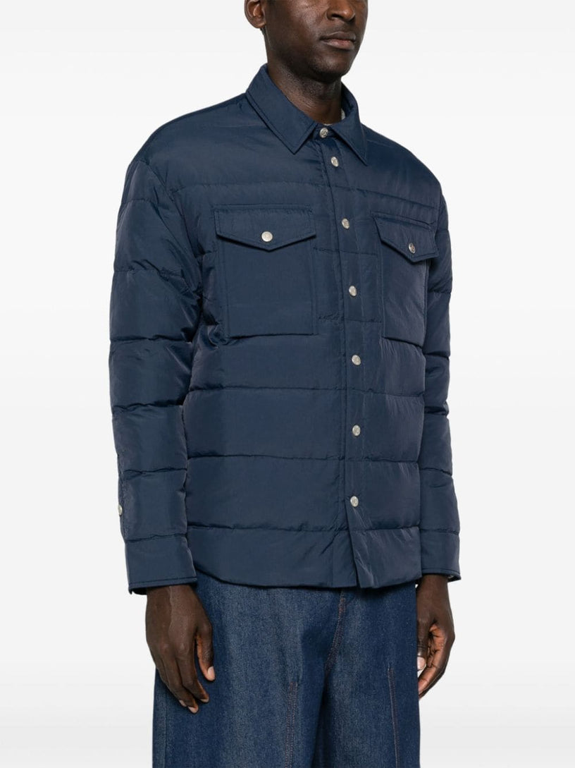 Quilted padded overshirt