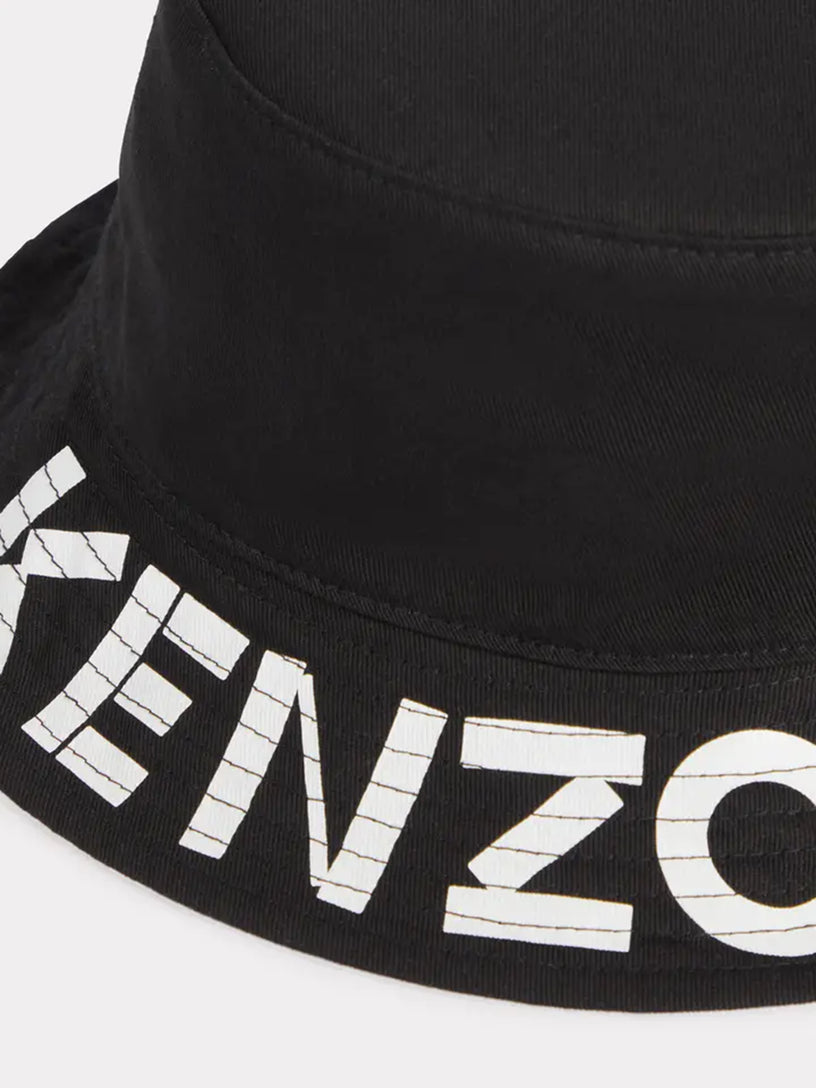 'KENZOGRAPHY' reversible cotton hat