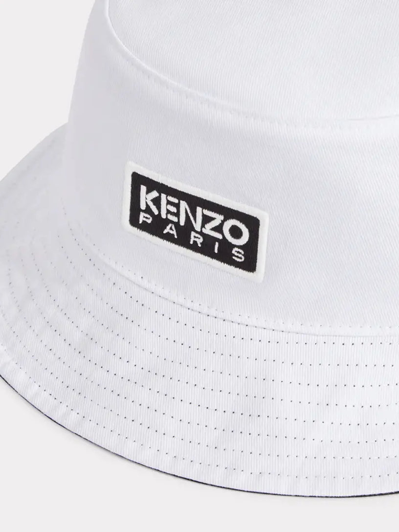 'KENZOGRAPHY' reversible cotton hat