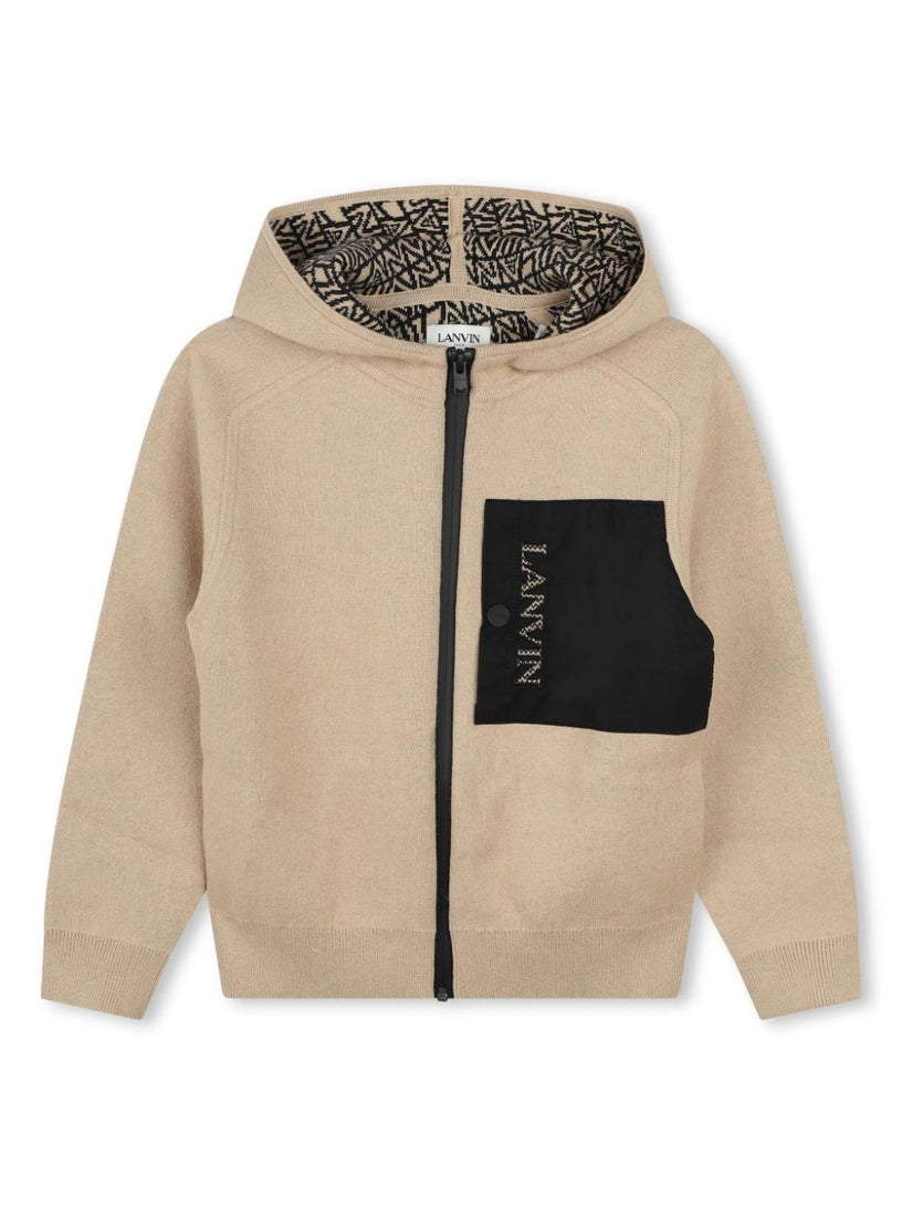 LANVIN Kids Sweatshirt with embroidery