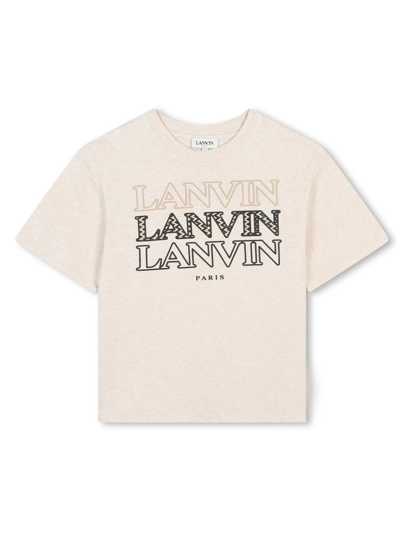 LANVIN Kids T-shirt with logo