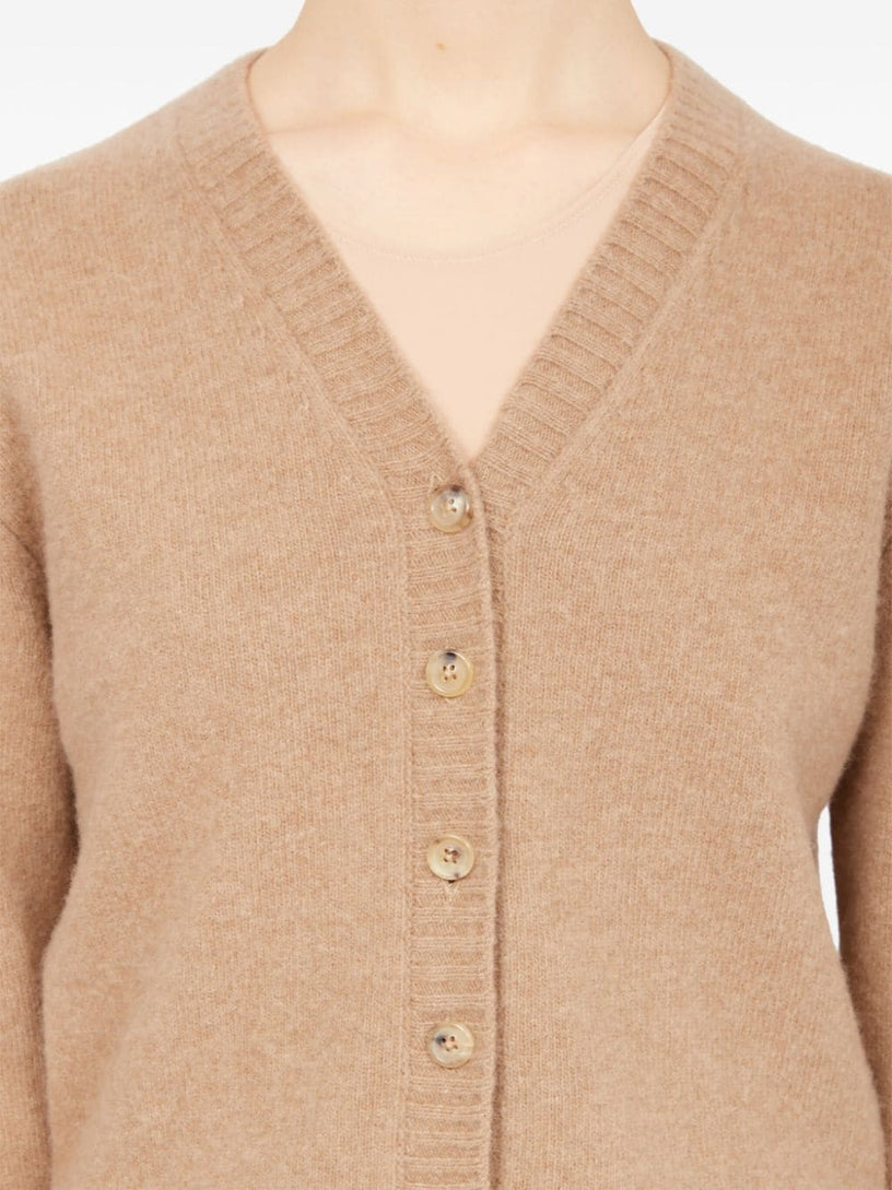 V-neck cardigan