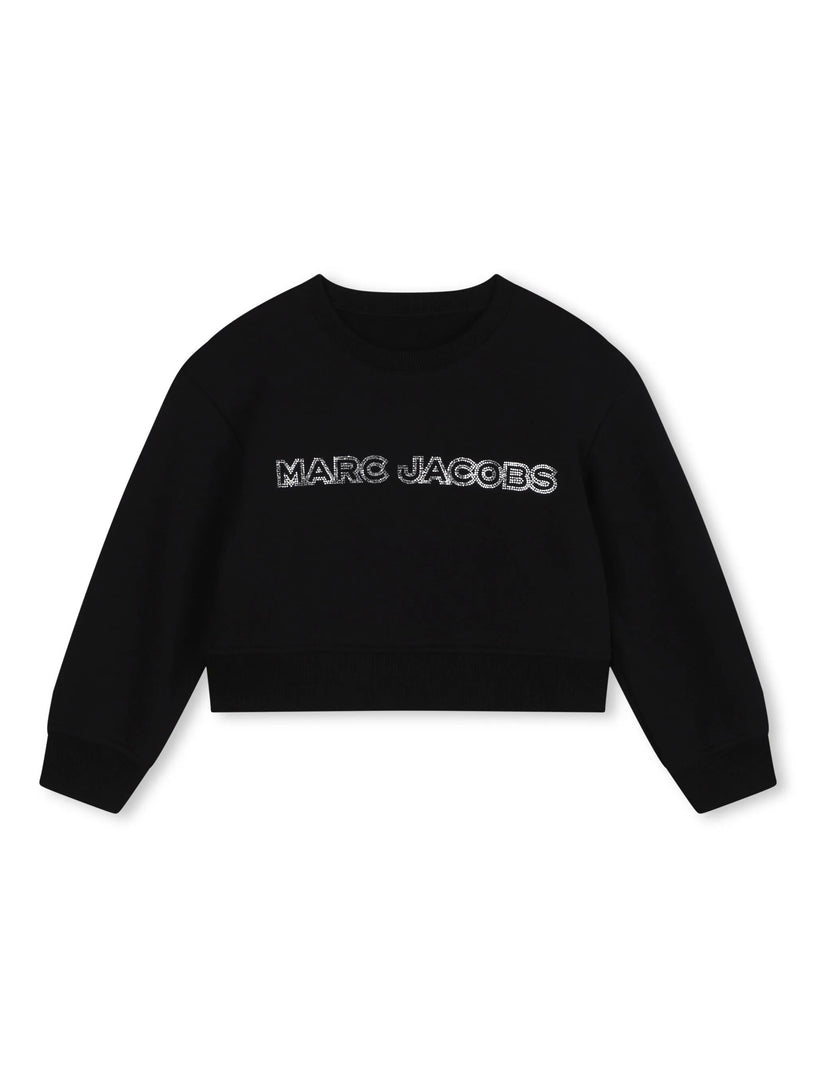 Marc Jacobs Kids Sweatshirt with rhinestones