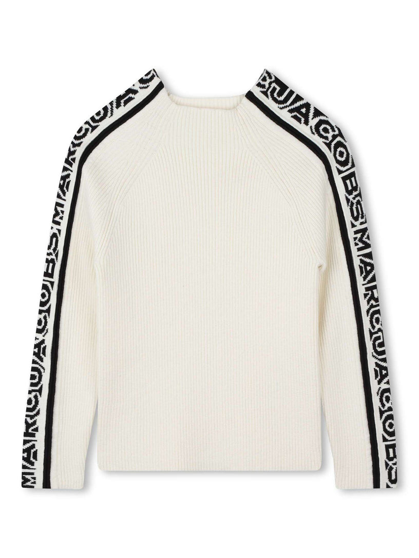 Jacquard Logo Sweater