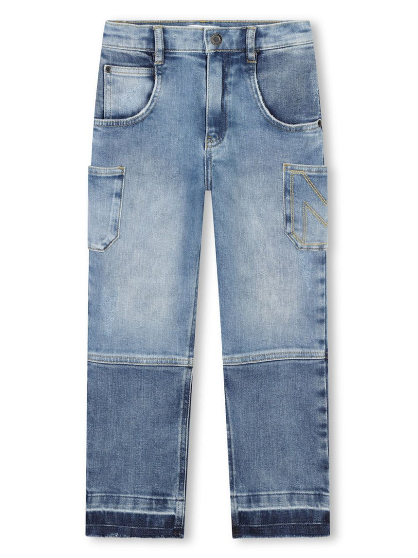 Marc Jacobs Kids Jeans with insert design