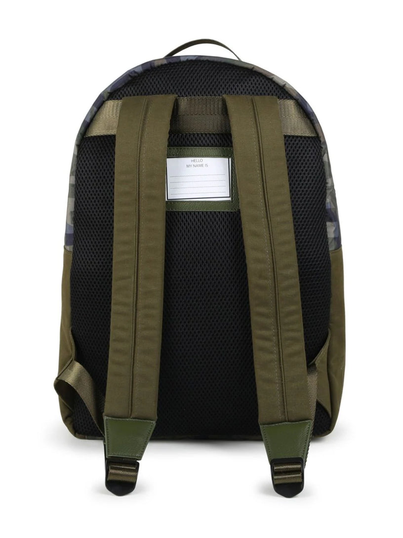 Backpack with logo