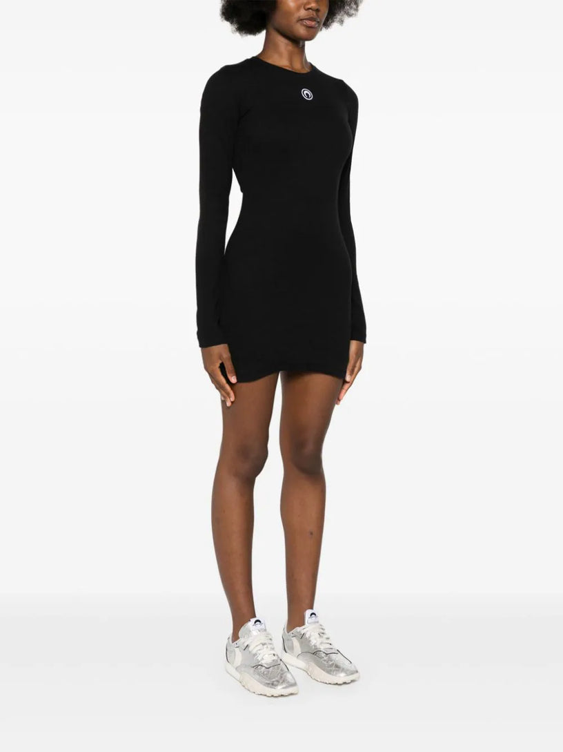 Moon logo mini dress