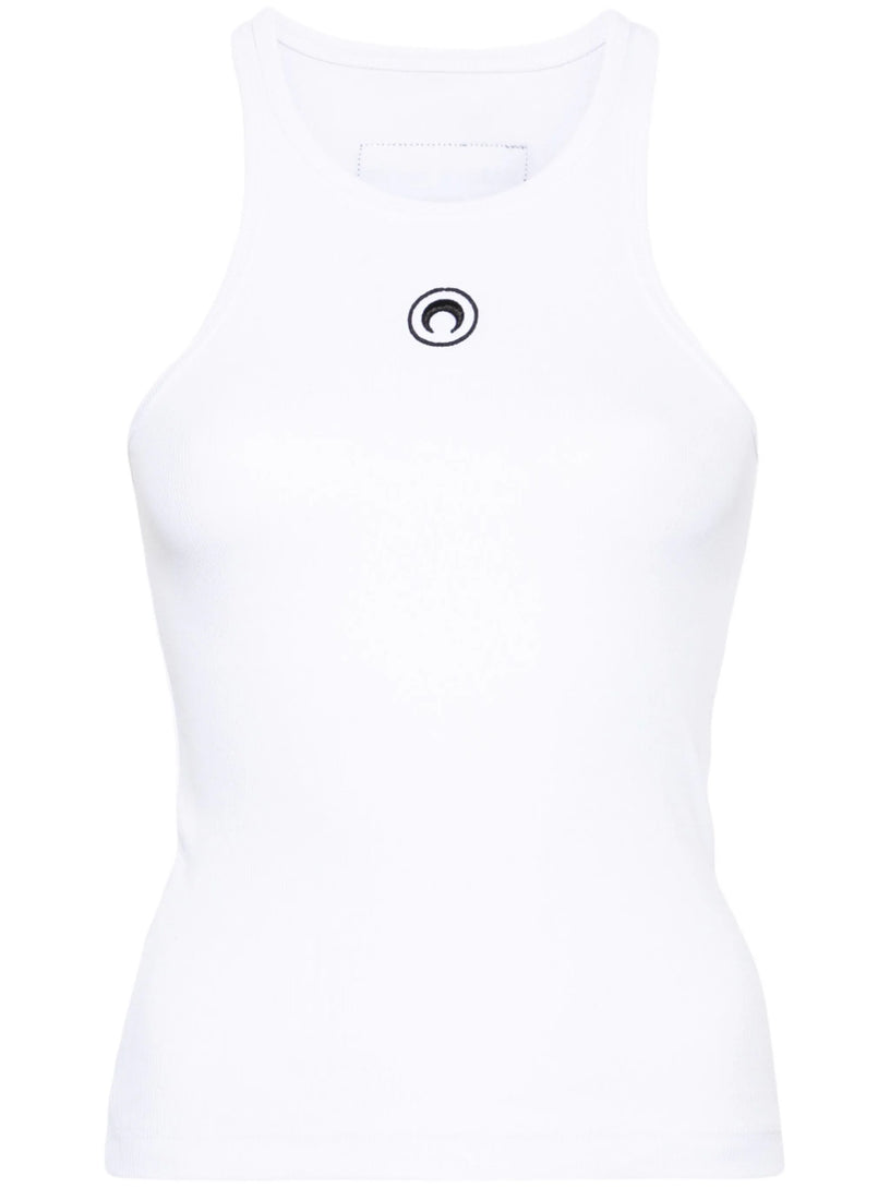 MARINE SERRE Moon logo tank top