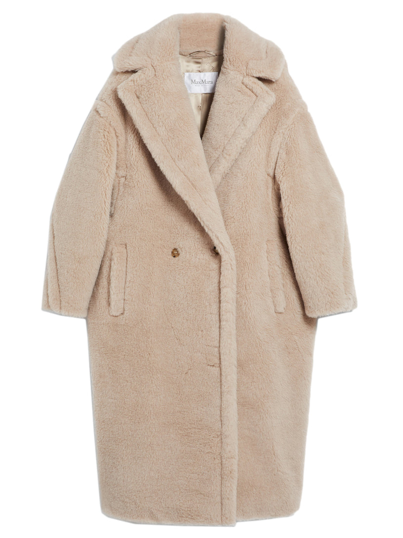 Max Mara Teddy bear icon coat in alpaca and wool