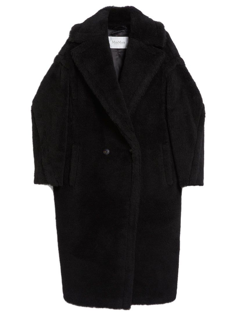 Max Mara Teddy bear icon coat in alpaca and wool