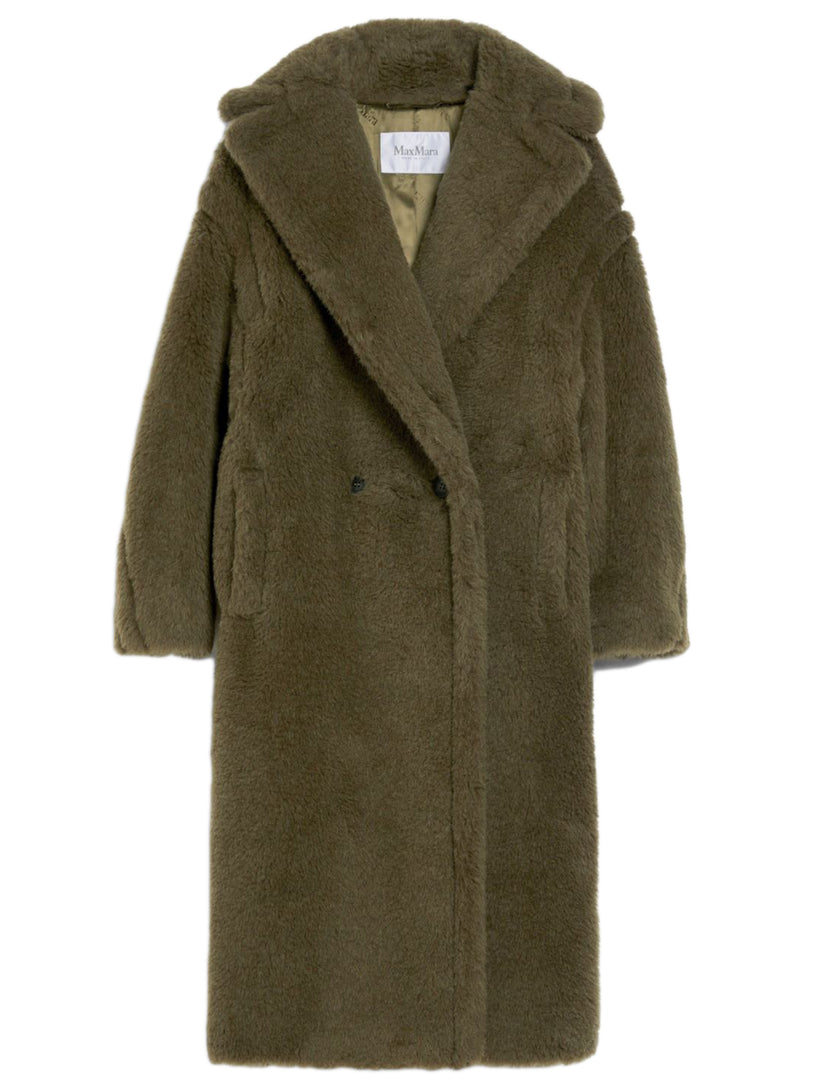 Max Mara Teddy bear icon coat in alpaca and wool