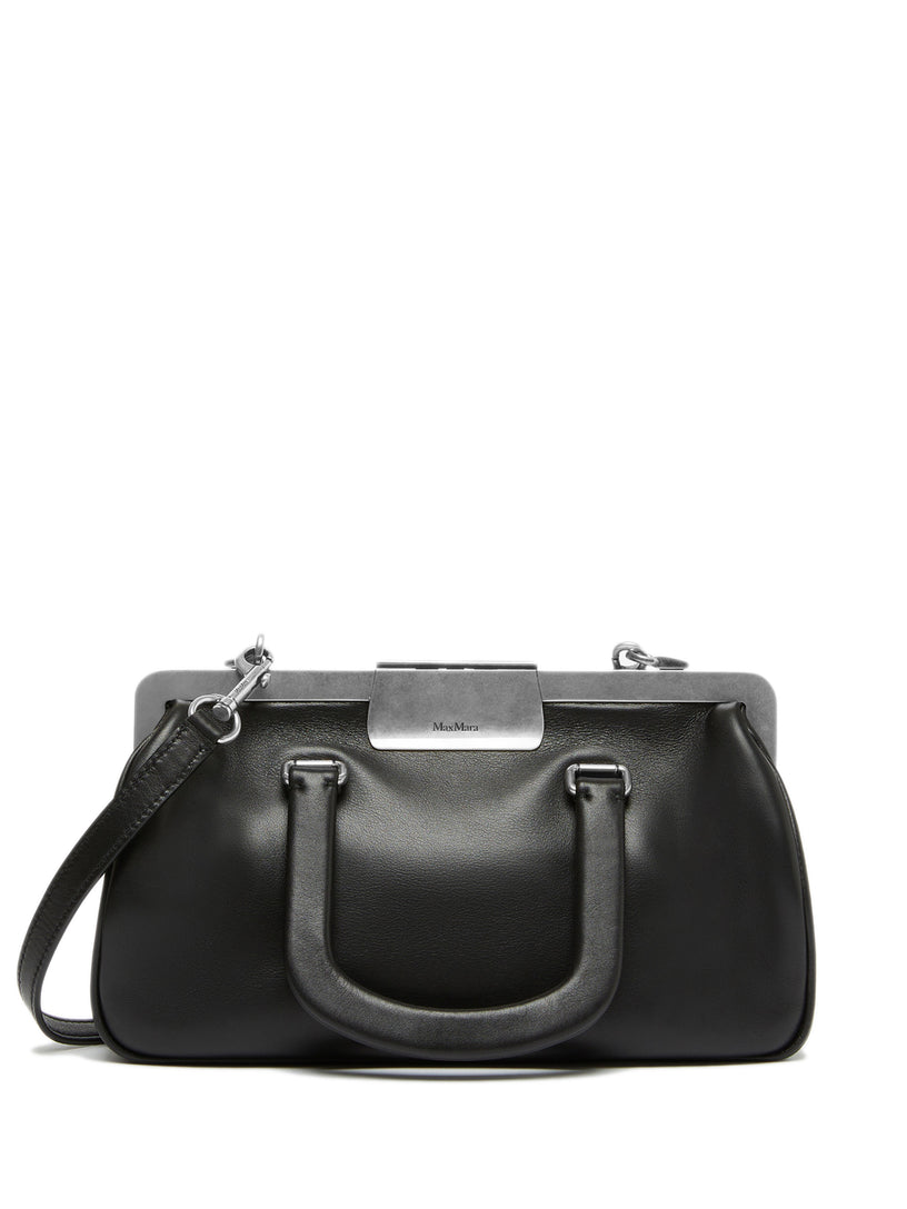 Max Mara Clasps small leather handbag