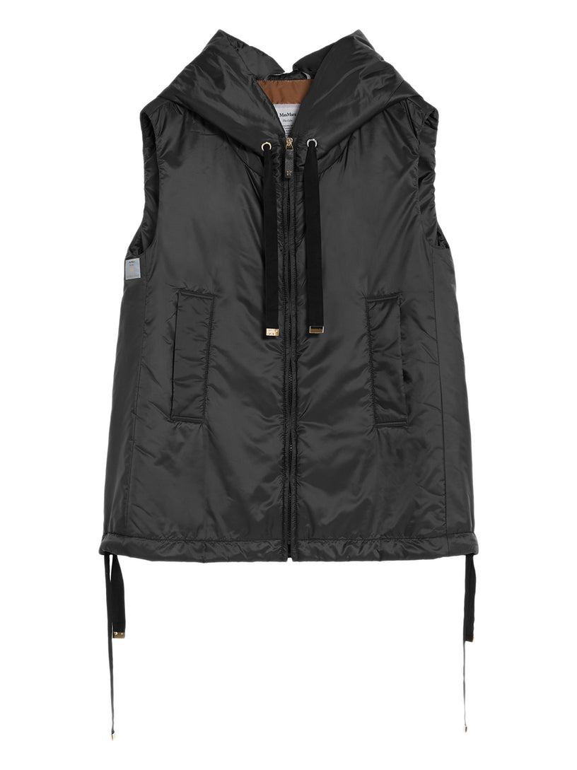 Waterproof technical canvas vest