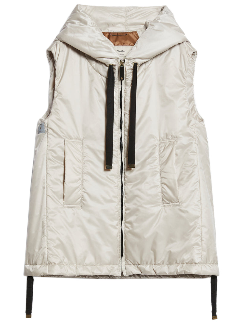 Waterproof technical canvas vest