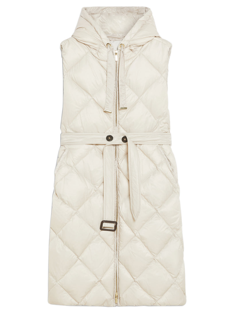 Max Mara Tregil vest in water-repellent canvas