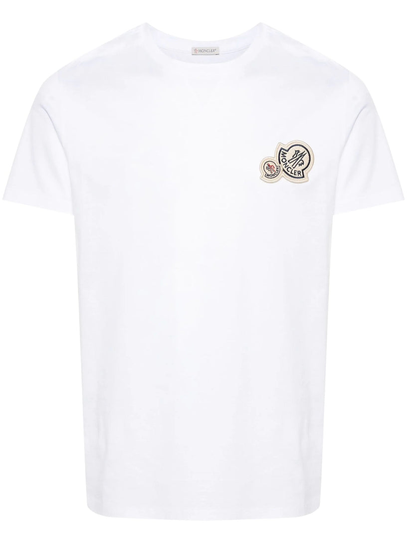 MONCLER Double logo patch t-shirt