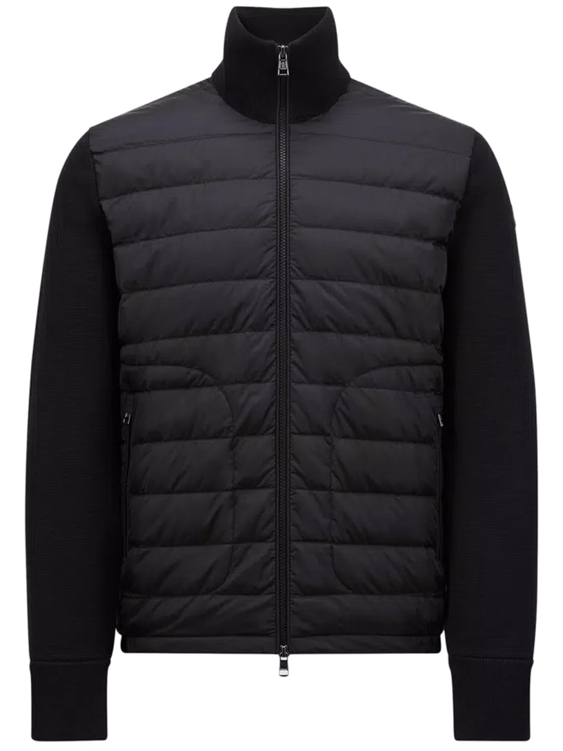 MONCLER Padded wool cardigan