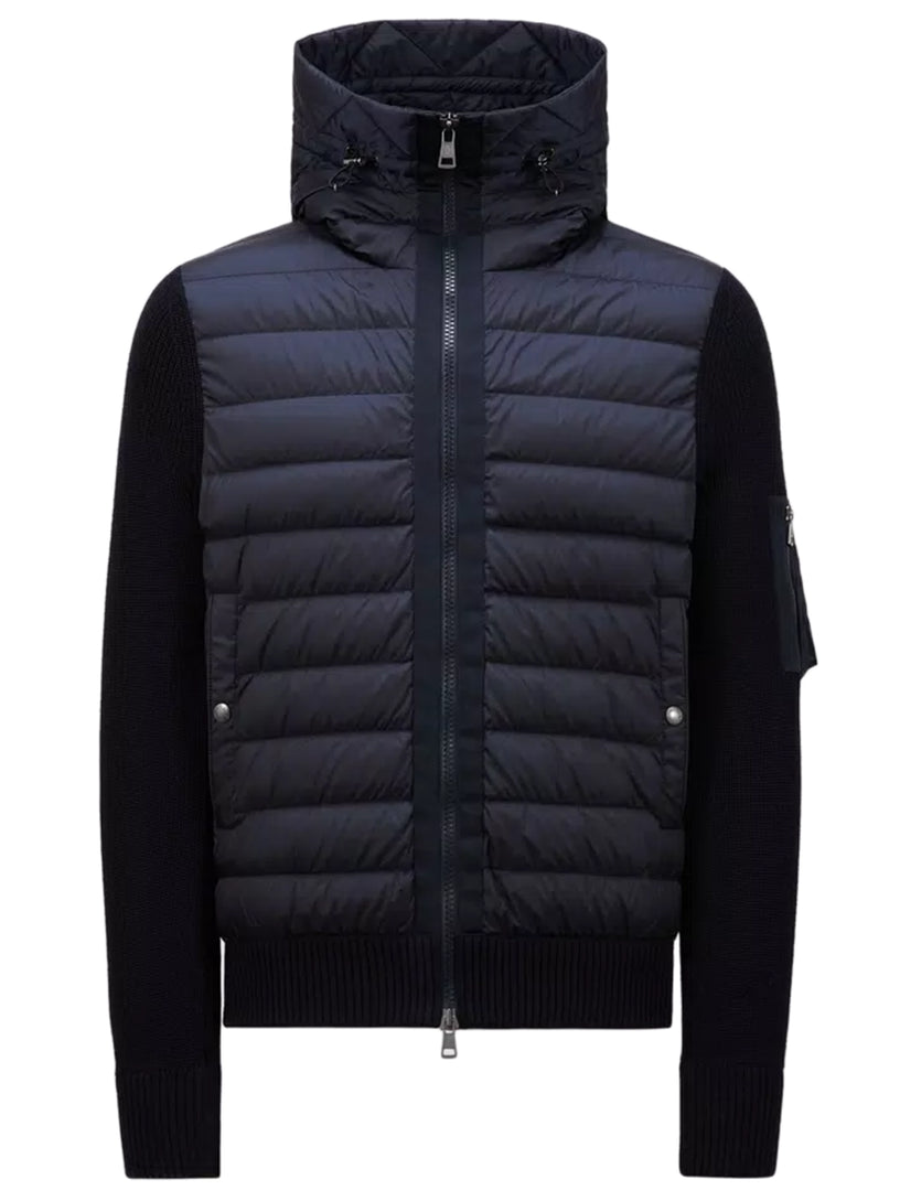 MONCLER Padded wool hoodie