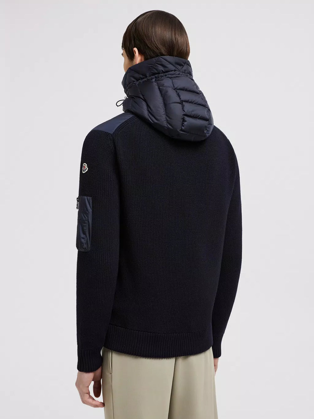 Moncler navy hoodie best sale