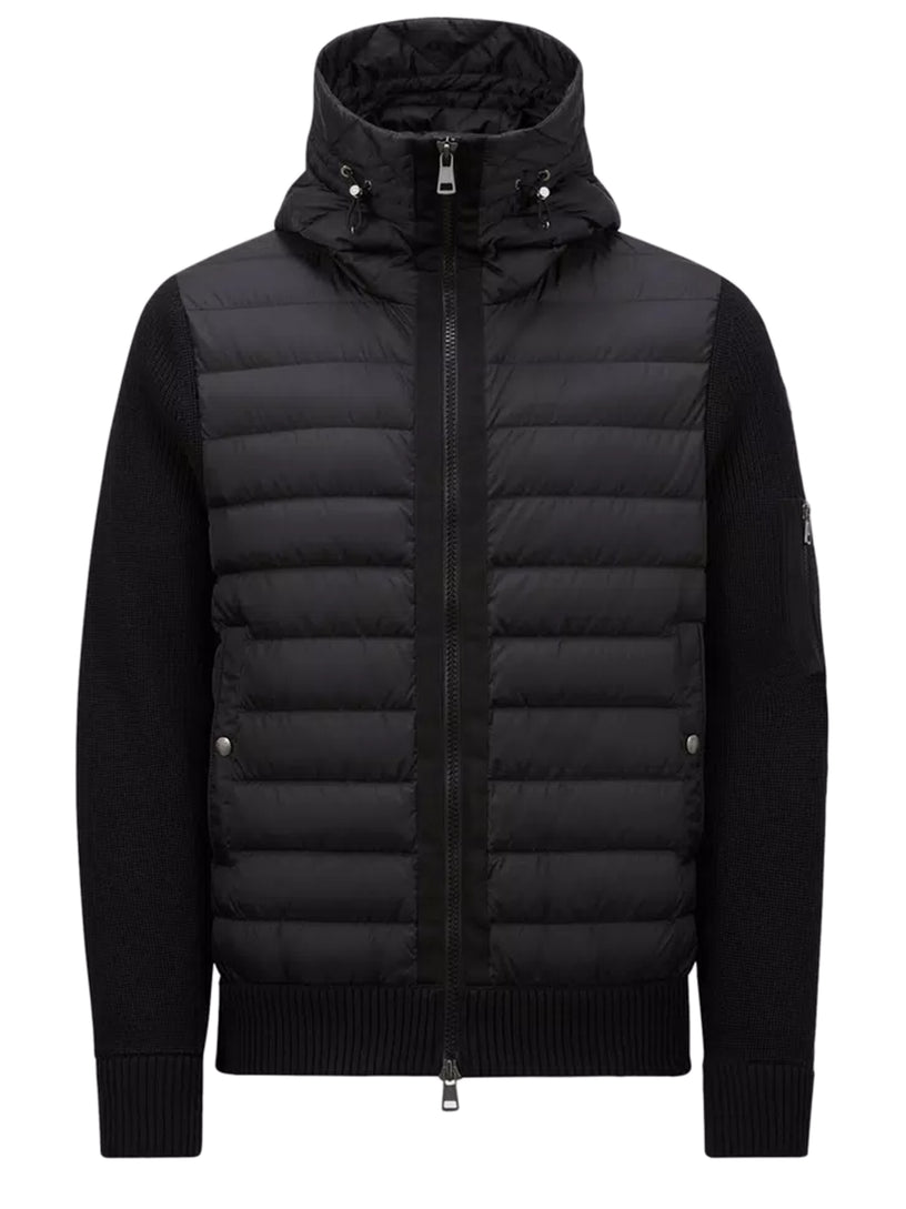 MONCLER Padded wool hoodie