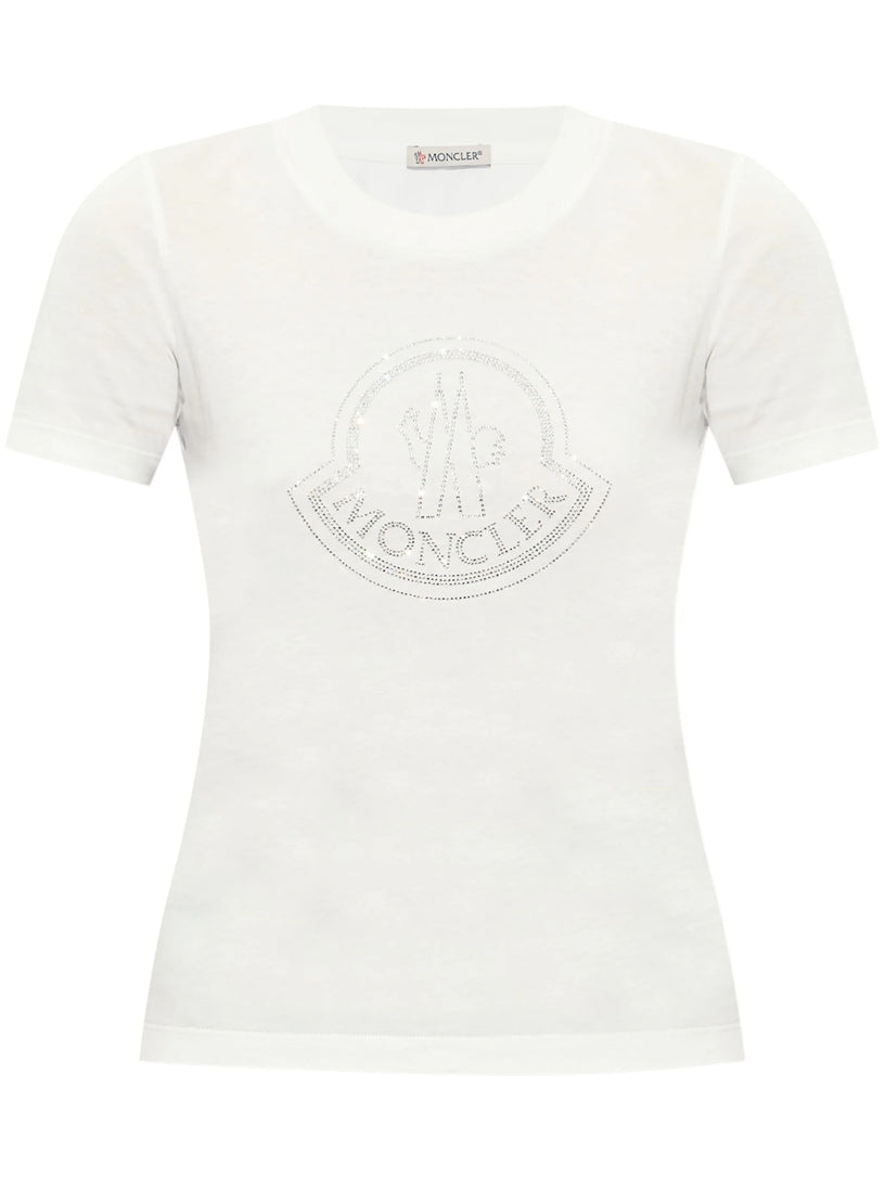 T-shirt with crystal logo