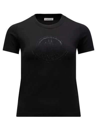 T-shirt with crystal logo