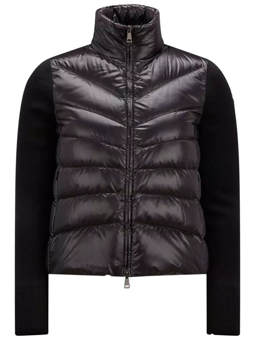 MONCLER Wool padded cardigan