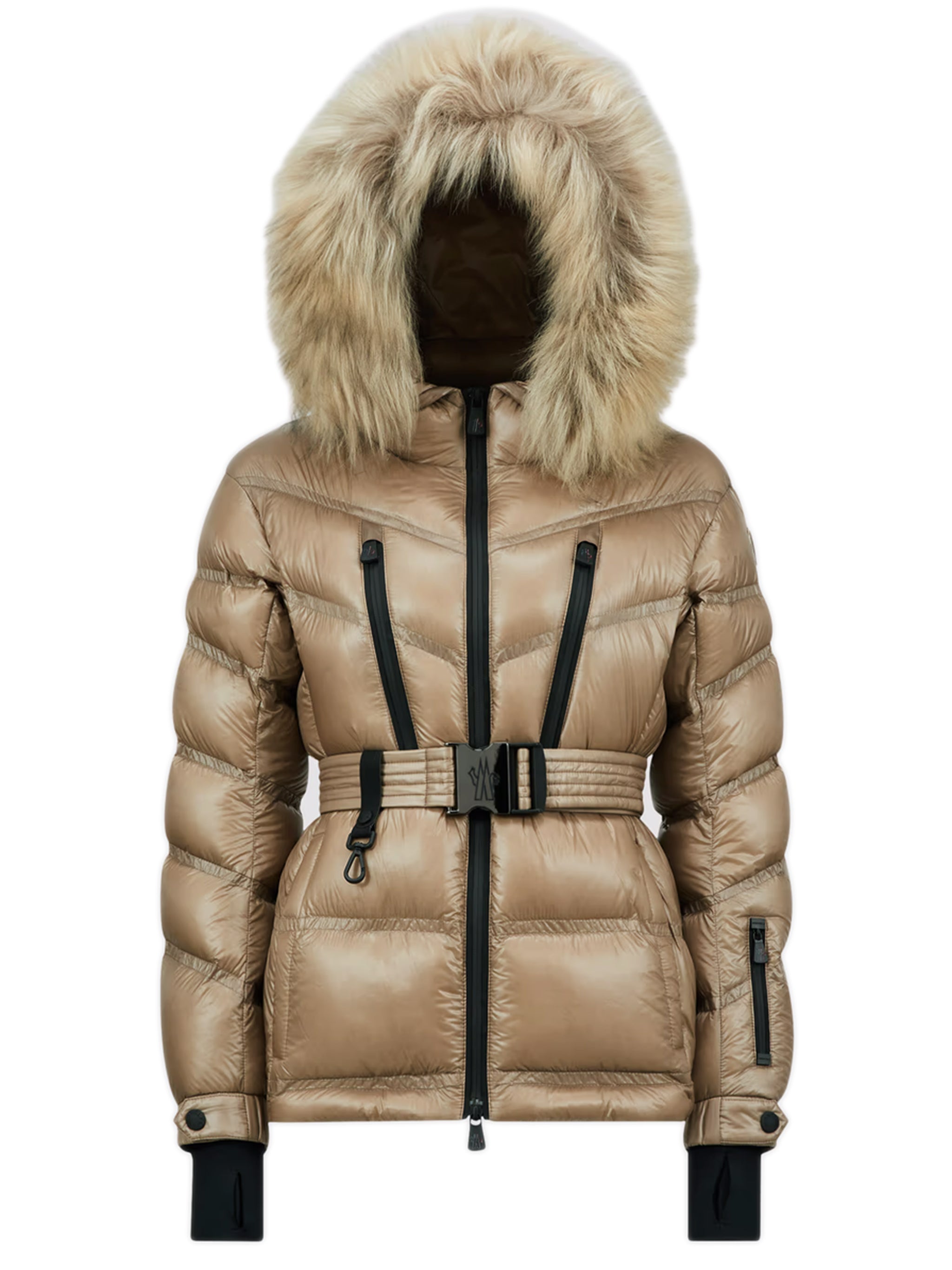 Bernins Short Down Jacket MONCLER Beige Grifo210