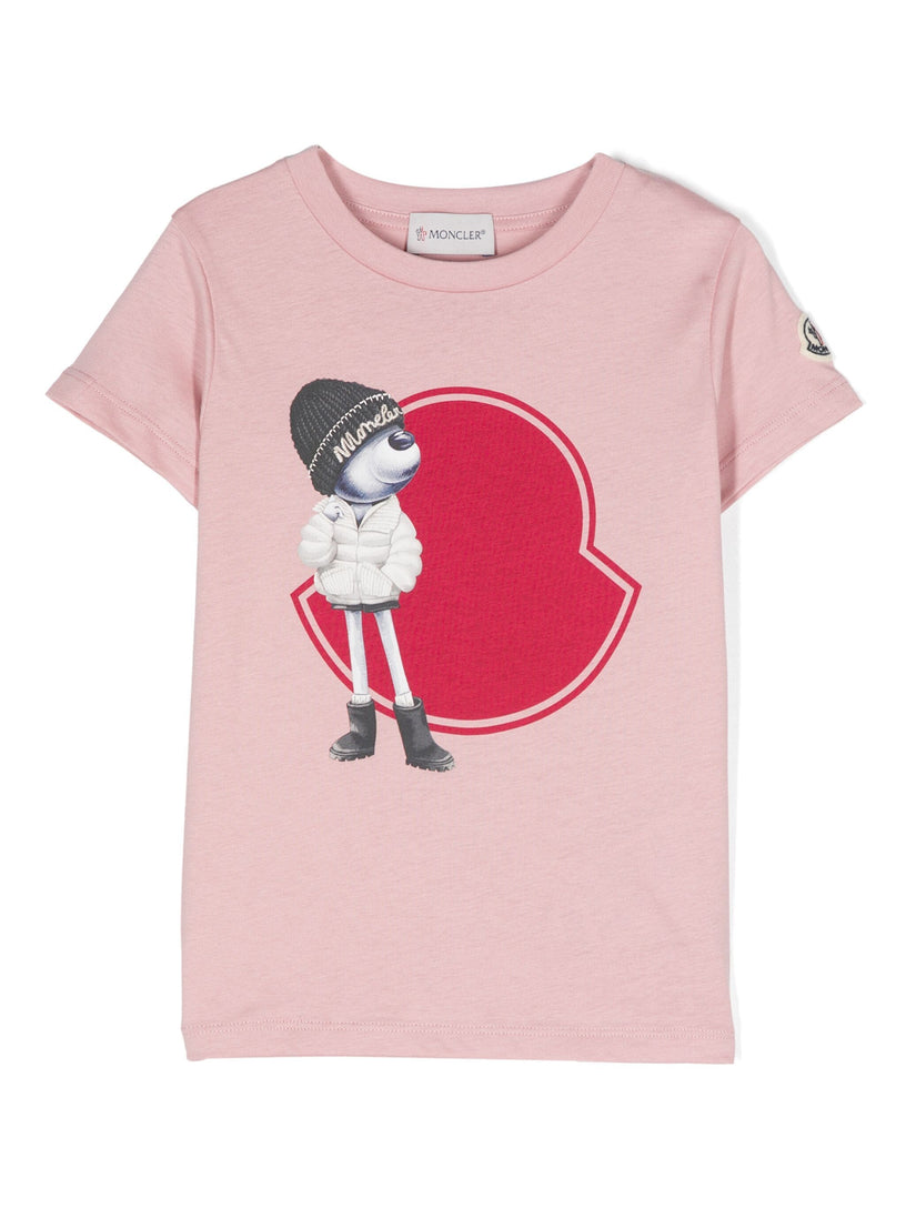 MONCLER Kids T-shirt with print