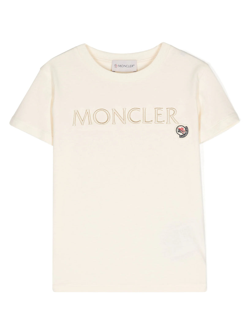 MONCLER Kids T-shirt with embroidered logo