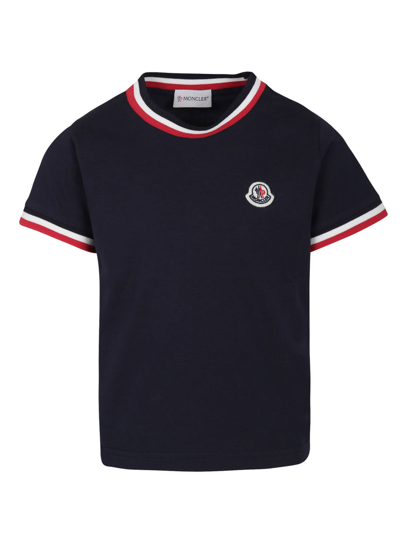 MONCLER Kids Tricolor t-shirt