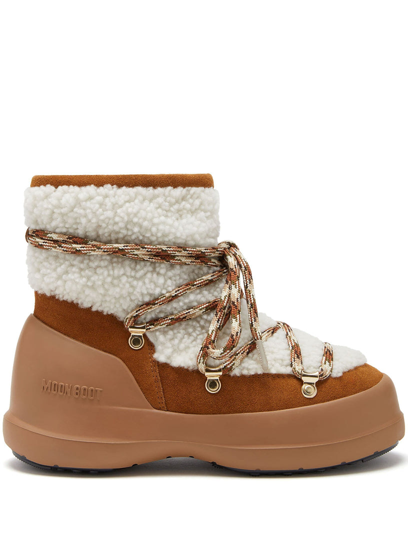 MOON BOOT Luna shearling boots