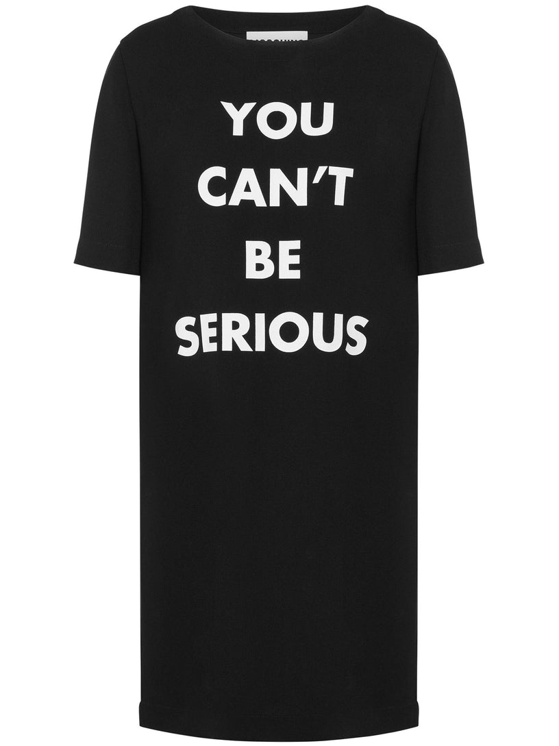 Moschino You can't be serious dress