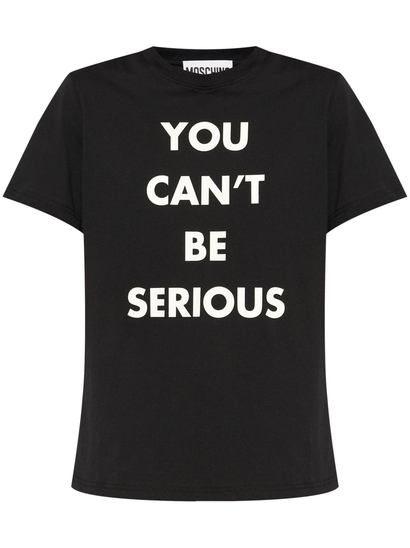 Moschino You can't be serious t-shirt