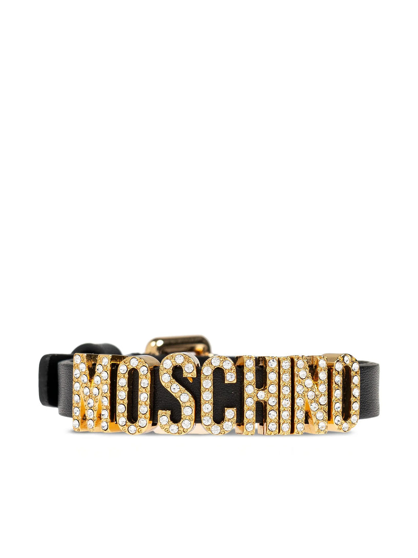 Moschino Lettering logo bracelet