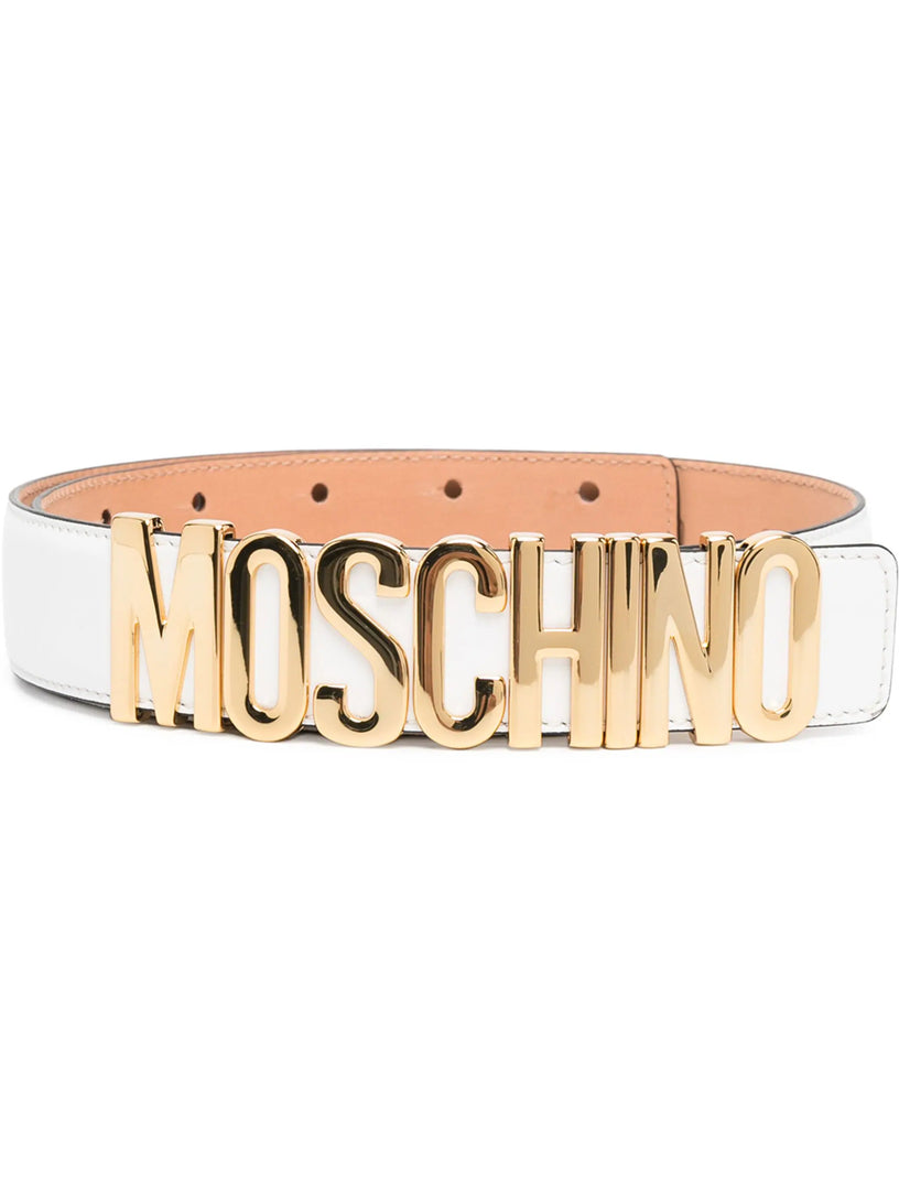 Moschino Logo belt