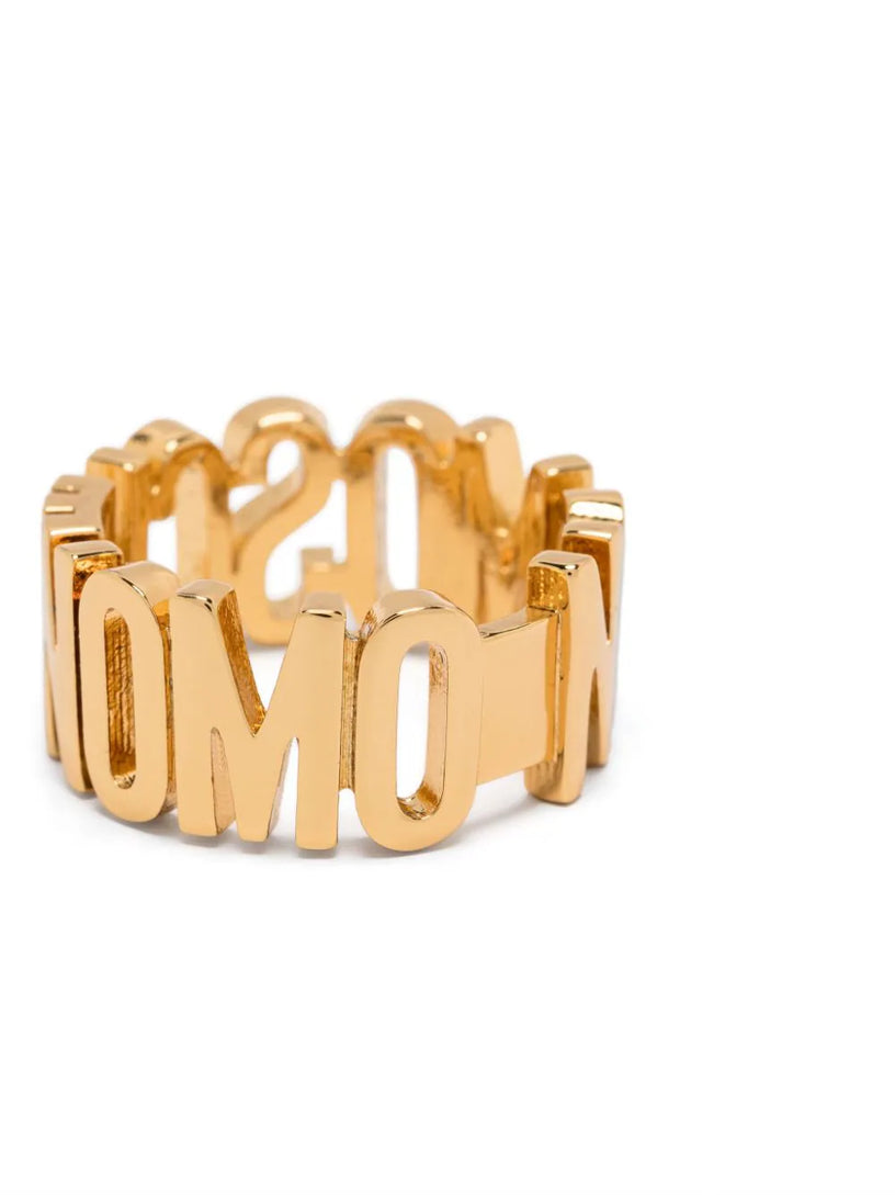 Lettering Logo ring