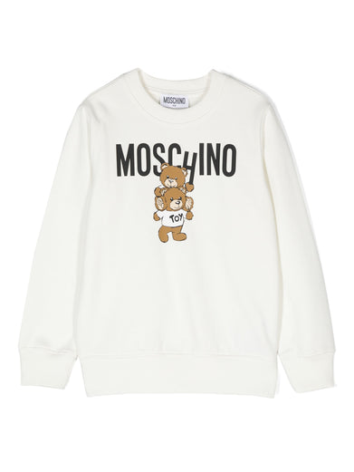 Sweatshirt with Teddy Bear motif