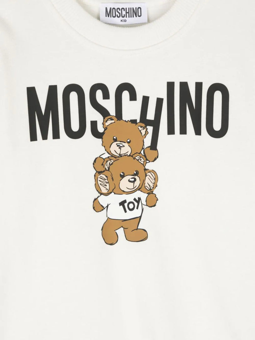 Sweatshirt with Teddy Bear motif