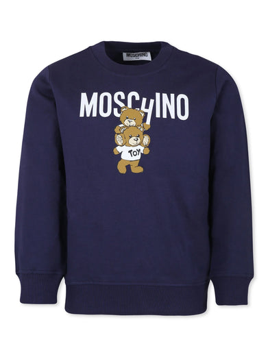 Sweatshirt with Teddy Bear motif